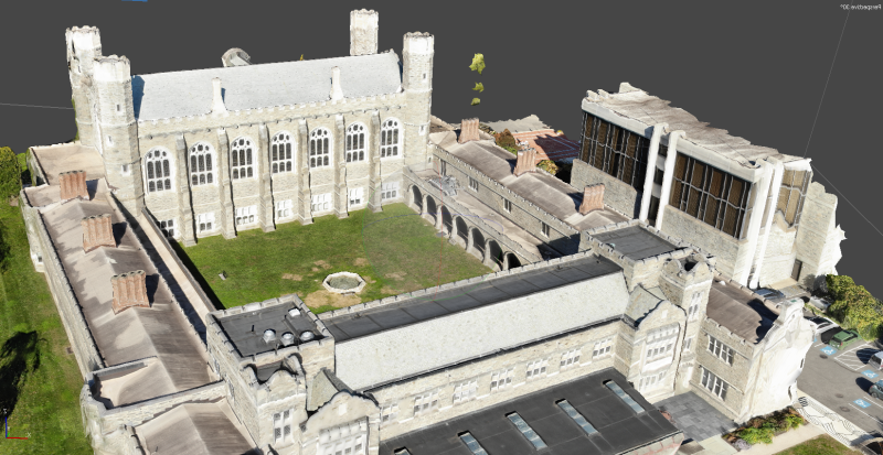 3D scan of Old Library
